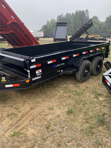 New 2026 Load Trail 83x14 dump Dump Trailer 18  SIDE WALL