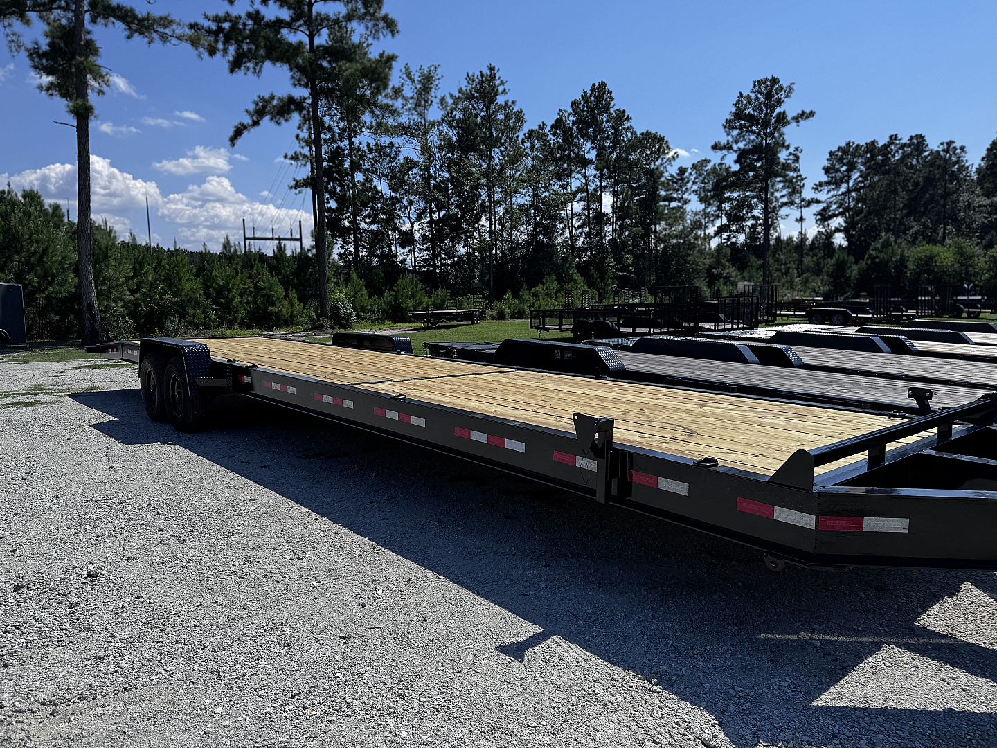 New 2025 Triple Crown 7x36 14k 2 Car Hauler