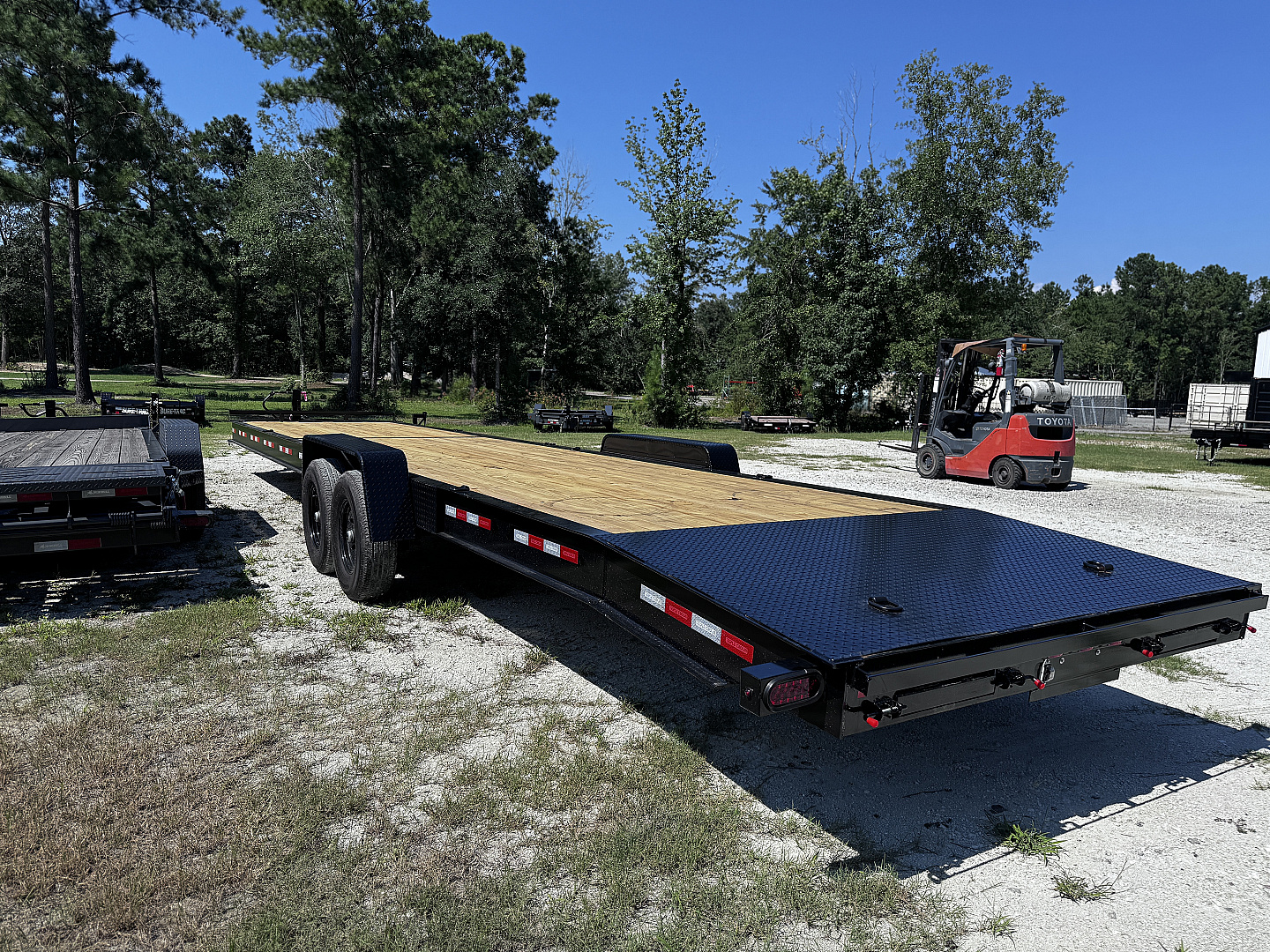 New 2025 Triple Crown 7x36 14k 2 Car Hauler