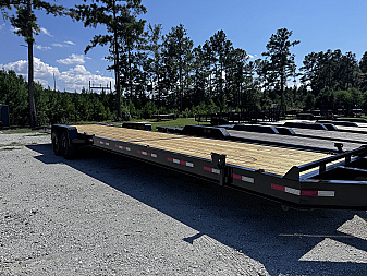 New 2025 Triple Crown 7x36 14k 2 Car Hauler