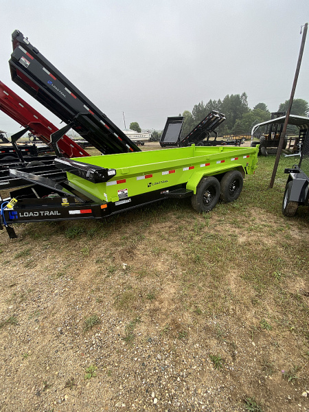 New 2026 Load Trail 83x14 dump Dump Trailer 18  SIDE WALL