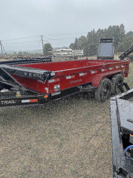 New 2026 Load Trail 83x14 dump Dump Trailer 18  SIDE WALL