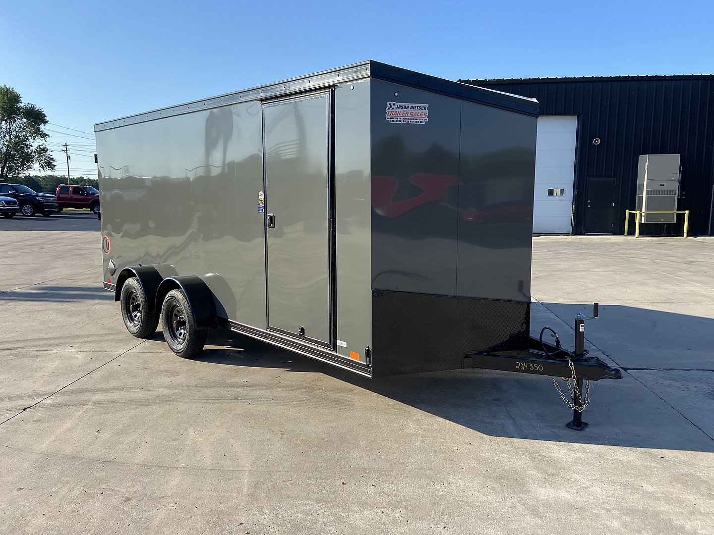 New United 16' Enclosed Cargo Trailer
