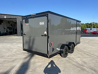 New United 16' Enclosed Cargo Trailer