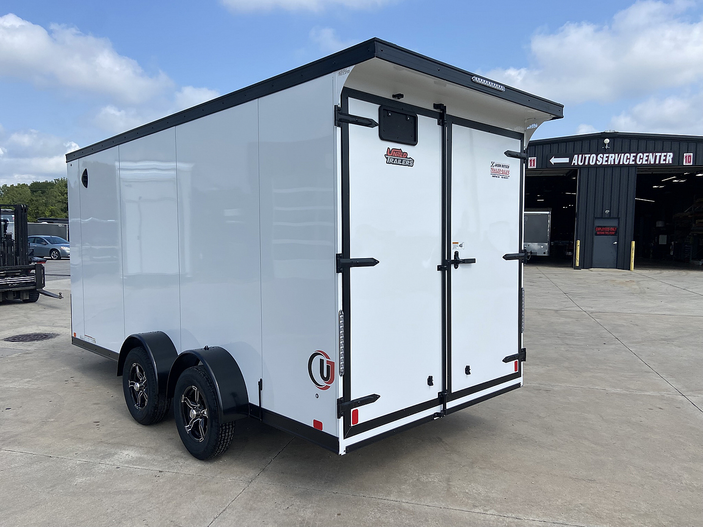 New United 16' Enclosed Cargo Trailer