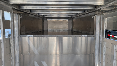 New 2026 EBY MAVERICK 20' Gooseneck Aluminum Stock Trailer