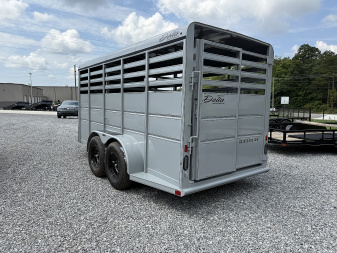 New 2025 Delta Trailers 16' 6W 6'6' Stock / Stock Combo Trailer