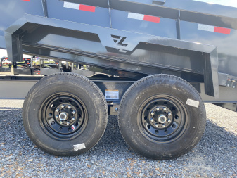 New 2026 Lamar 83" x 14' 14k Telescopic Dump Trailer
