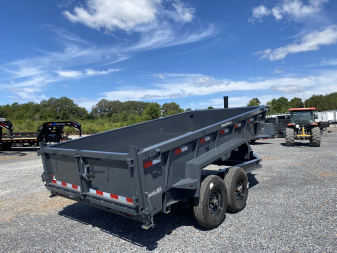 New 2026 Lamar 83" x 14' 14k Telescopic Dump Trailer
