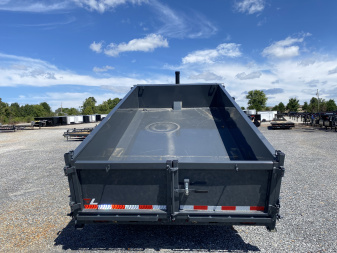 New 2026 Lamar 83" x 14' 14k Telescopic Dump Trailer