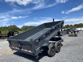 New 2026 Lamar 83" x 14' 14k Telescopic Dump Trailer