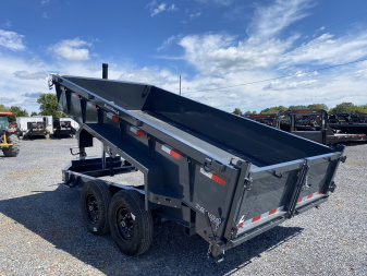 New 2026 Lamar 83" x 14' 14k Telescopic Dump Trailer