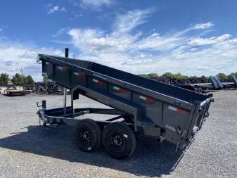 New 2026 Lamar 83" x 14' 14k Telescopic Dump Trailer