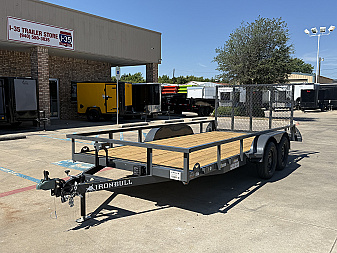 New 2026 Iron Bull UTB83X16 Utility Trailer