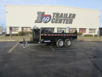 Used 2025 Sure-Trac 6 x 12 ST7212D1R-B-100 Dump Trailer