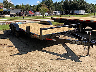 New 2025 Caliber Trailer Mfg 6.10x18 Car Hauler