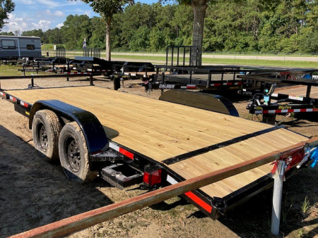New 2025 Caliber Trailer Mfg 6.10x18 Car Hauler