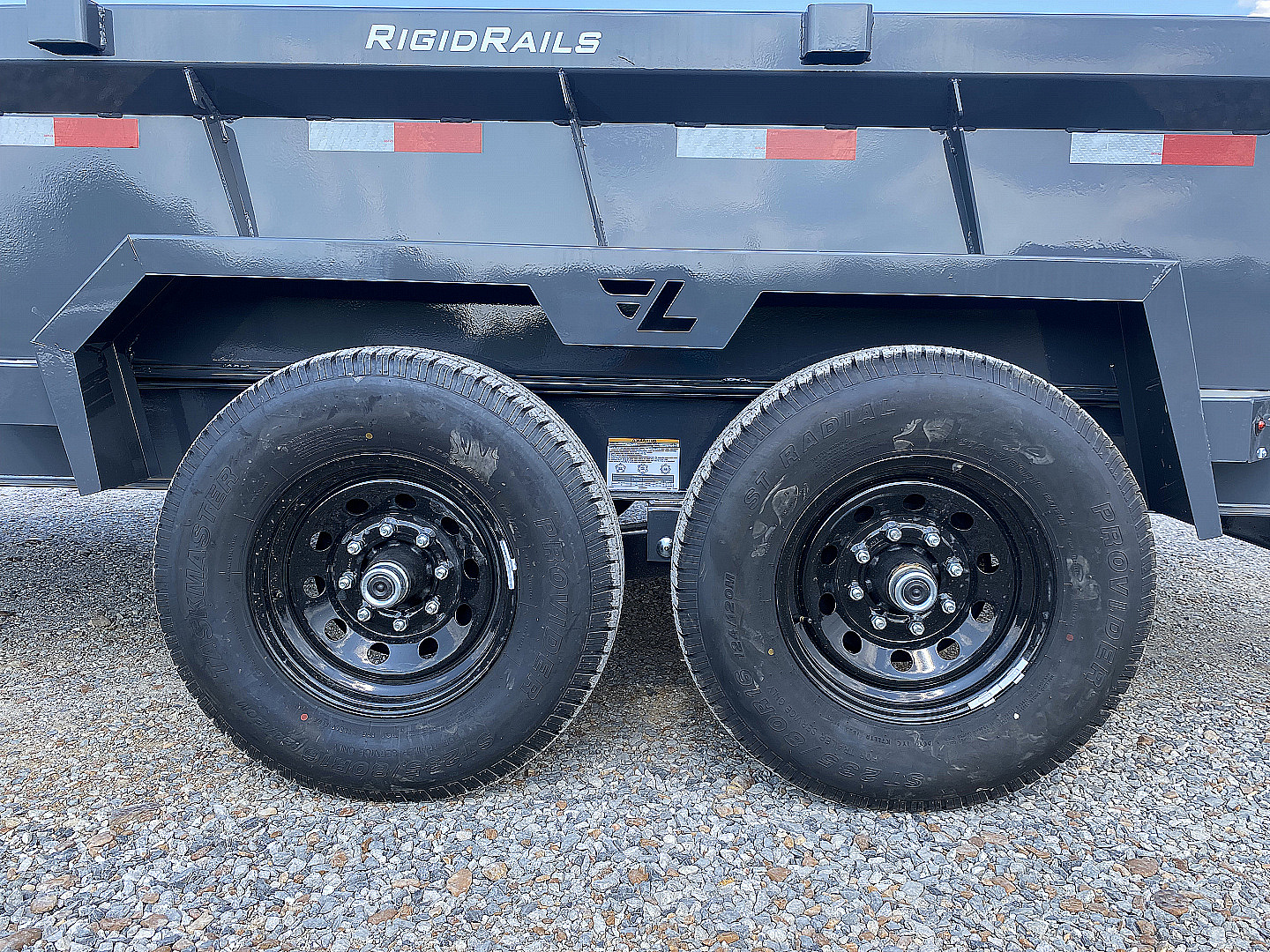 New 2026 Lamar 83" x 14' 14k Telescopic Dump Trailer