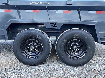New 2026 Lamar 83" x 14' 14k Telescopic Dump Trailer