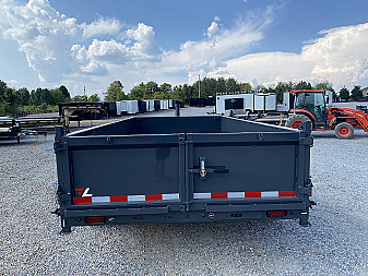 New 2026 Lamar 83" x 14' 14k Telescopic Dump Trailer