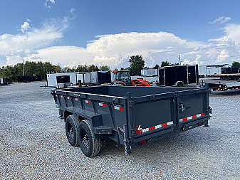 New 2026 Lamar 83" x 14' 14k Telescopic Dump Trailer