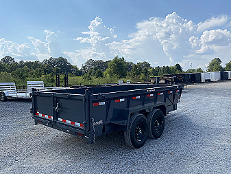 New 2026 Lamar 83" x 14' 14k Telescopic Dump Trailer