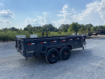 New 2026 Lamar 83" x 14' 14k Telescopic Dump Trailer
