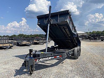 New 2026 Lamar 83" x 14' 14k Telescopic Dump Trailer
