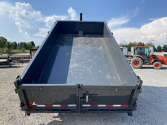 New 2026 Lamar 83" x 14' 14k Telescopic Dump Trailer