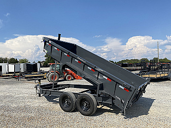 New 2026 Lamar 83" x 14' 14k Telescopic Dump Trailer
