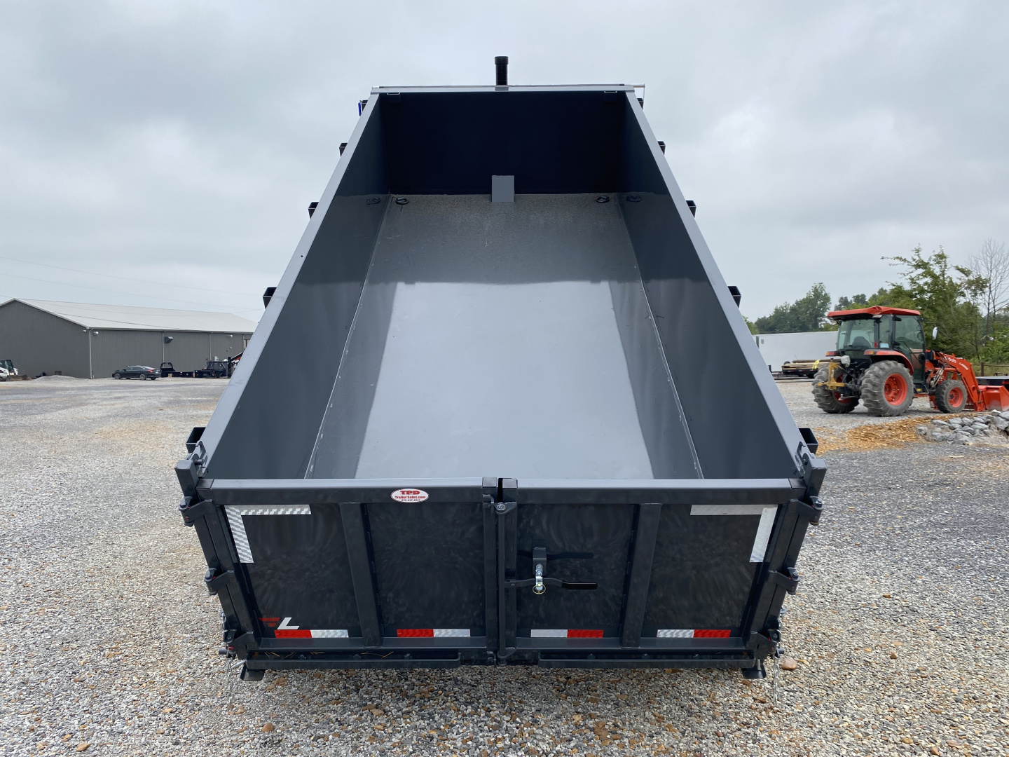 New 2026 Lamar 83" x 16' 21K Telescopic Dump Trailer