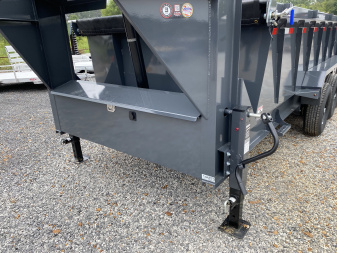 New 2026 Lamar 83" x 16' 21K Telescopic Dump Trailer