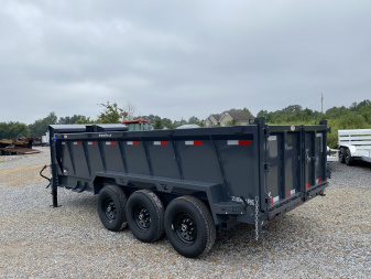 New 2026 Lamar 83" x 16' 21K Telescopic Dump Trailer