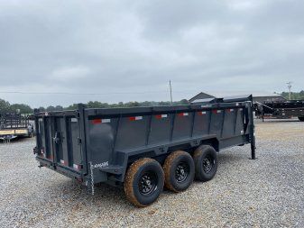 New 2026 Lamar 83" x 16' 21K Telescopic Dump Trailer