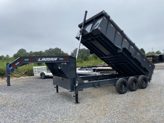 New 2026 Lamar 83" x 16' 21K Telescopic Dump Trailer