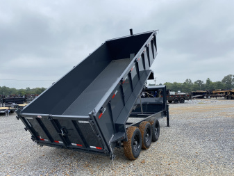 New 2026 Lamar 83" x 16' 21K Telescopic Dump Trailer