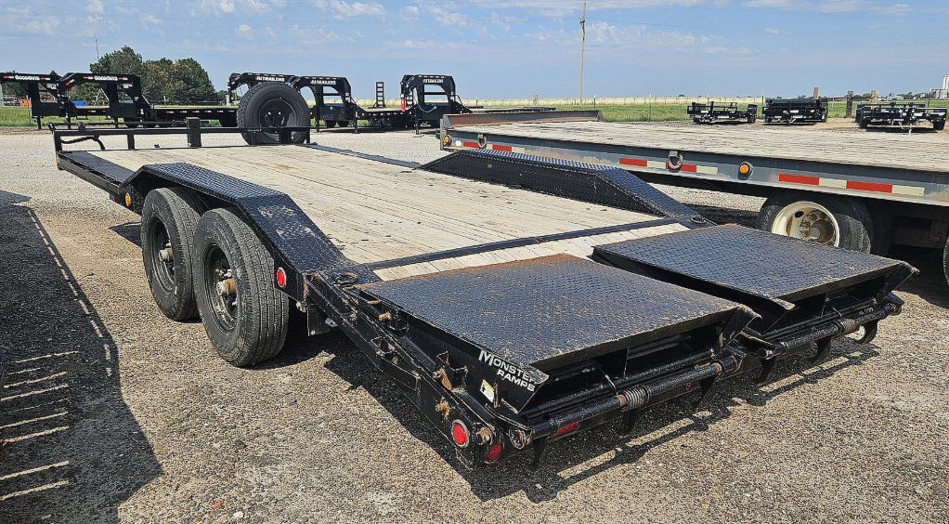 Used 2023 PJ Trailers 102" x 20' Superwide Equipment Trailer