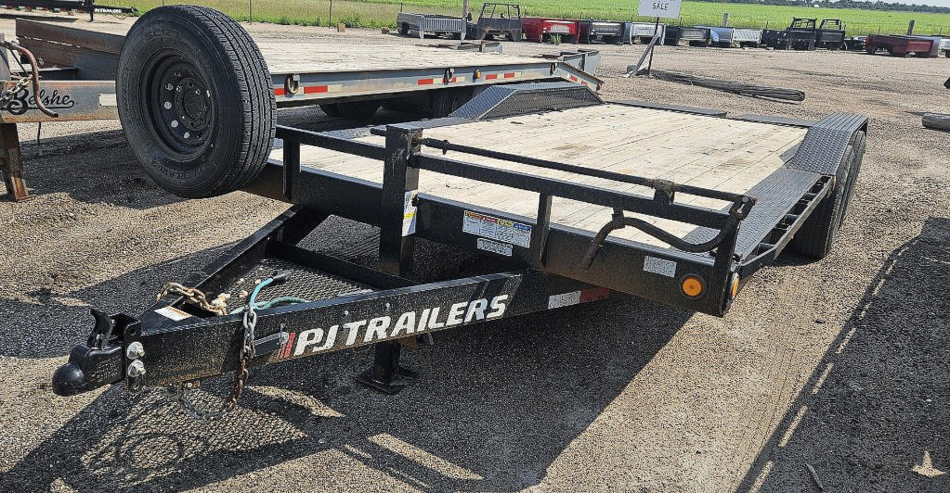 Used 2023 PJ Trailers 102" x 20' Superwide Equipment Trailer