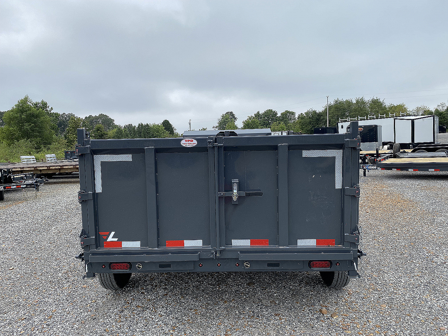 New 2026 Lamar 83" x 16' 21K Telescopic Dump Trailer
