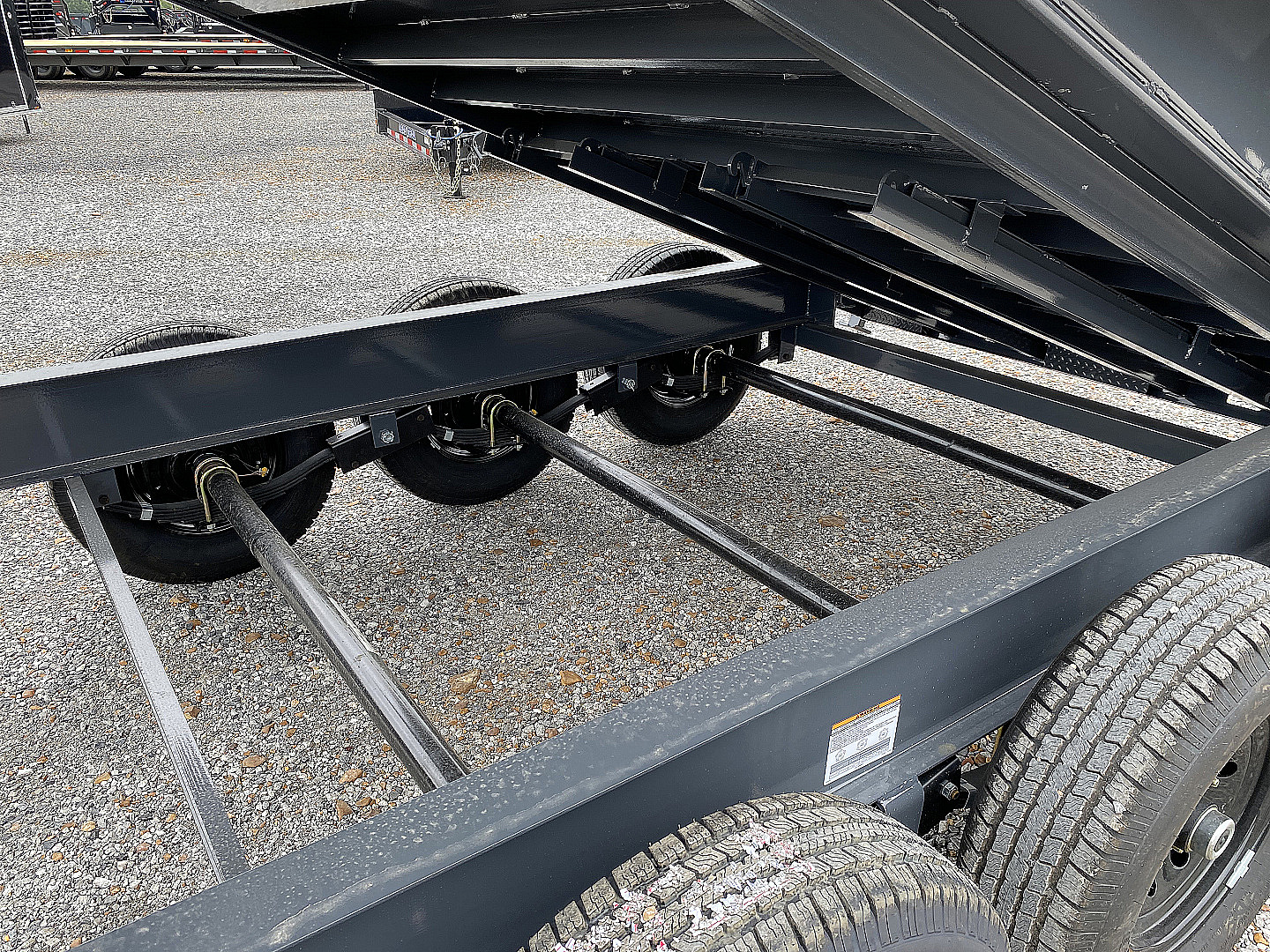New 2026 Lamar 83" x 16' 21K Telescopic Dump Trailer
