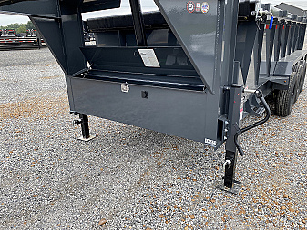 New 2026 Lamar 83" x 16' 21K Telescopic Dump Trailer