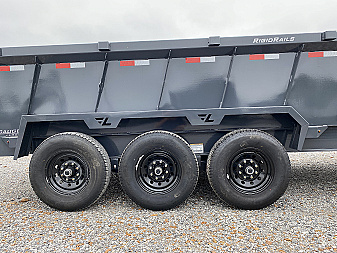 New 2026 Lamar 83" x 16' 21K Telescopic Dump Trailer