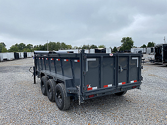 New 2026 Lamar 83" x 16' 21K Telescopic Dump Trailer