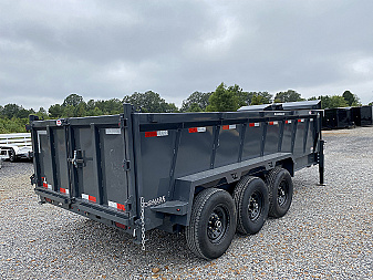 New 2026 Lamar 83" x 16' 21K Telescopic Dump Trailer
