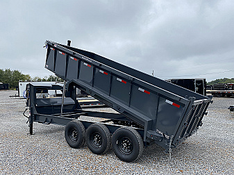 New 2026 Lamar 83" x 16' 21K Telescopic Dump Trailer