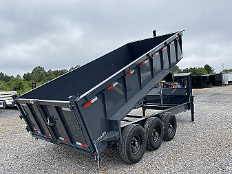 New 2026 Lamar 83" x 16' 21K Telescopic Dump Trailer