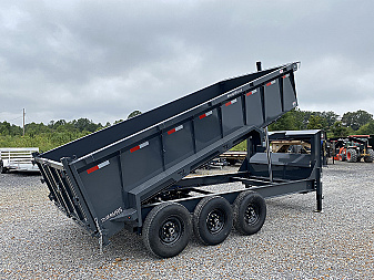 New 2026 Lamar 83" x 16' 21K Telescopic Dump Trailer