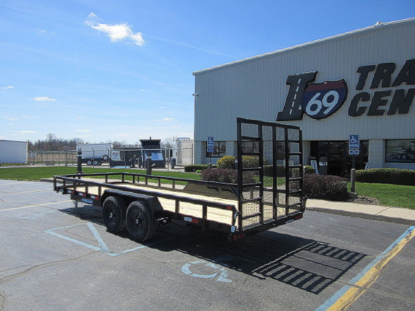 New 2026 Sure-Trac 7 x 20 STUTT8220-BP-100 Utility Trailer / Reinforced Landscape Gate Ladder Style