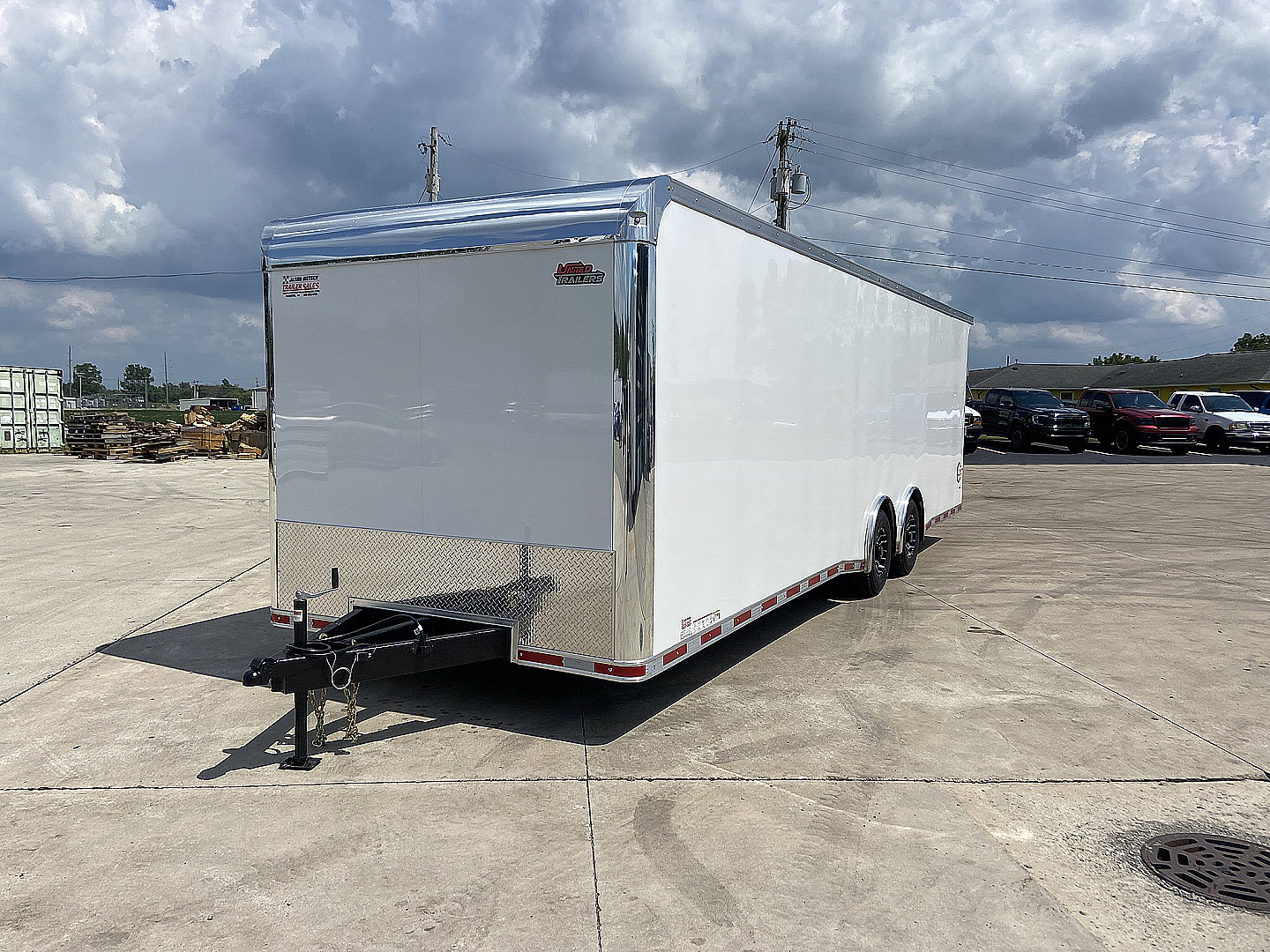 New United 28' UXT Enclosed Race Trailer