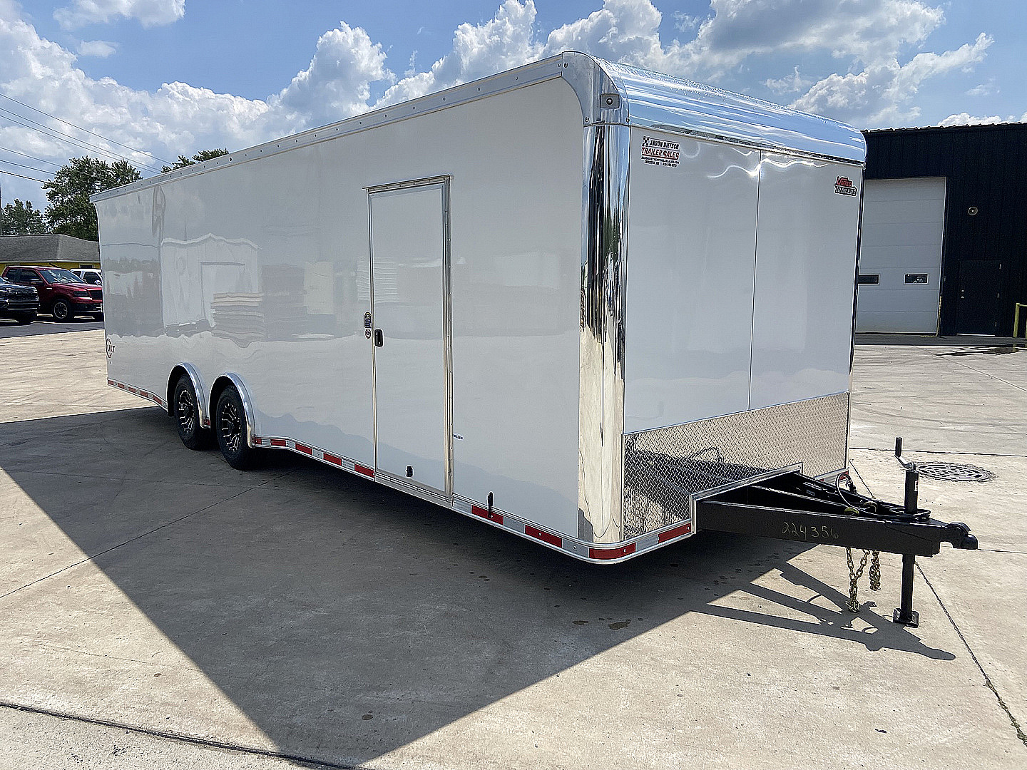 New United 28' UXT Enclosed Race Trailer